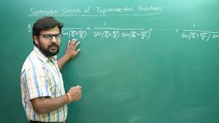 Trigonometric Function Application of Summation Series of Trigonometric Function by SPA Sir [upl. by Wauters]