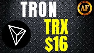 Tron TRX  WILL HIT 16 BEFORE YEAR END  Mega Partnerships [upl. by Dorothy]