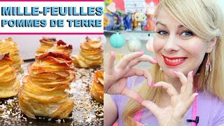 MILLEFEUILLES DE POMMES DE TERRE ET PARMESAN ♡ VIRGINIE FAIT SA CUISINE 96 [upl. by Noirda]