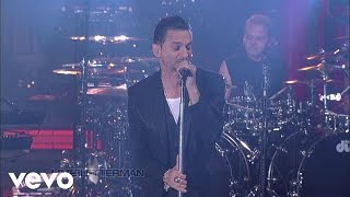 Depeche Mode  Angel Live on Letterman [upl. by Aseuqram674]