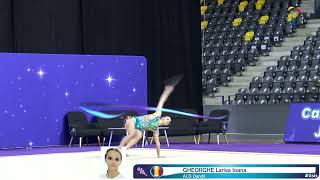 GHEORGHE Larisa Ioana ACS Dandri Ribbon 🏆 CNJunioareampSenioare la GimRitmica2024 Sf Gheorghe [upl. by Lananna]