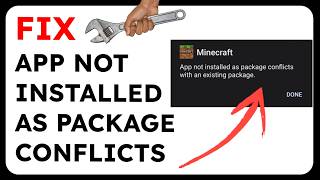 How to Fix App Not Installed the Package Conflicts [upl. by Victoir]