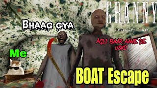 Granny chapter 2 Boat Escape [upl. by Wiburg]