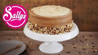 HaselnussLatteMacchiatoTorte mit Nutellacreme  Sallys Welt [upl. by Ruscio509]