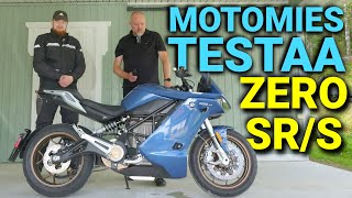 564 Zero SRS sähkömoottoripyörä Motomiehen testissä [upl. by Imled]