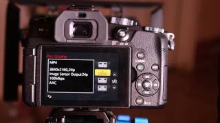 G85 How to set up your Panasonic G85G80G81 for Video Shooting [upl. by Rehpotsyrk]