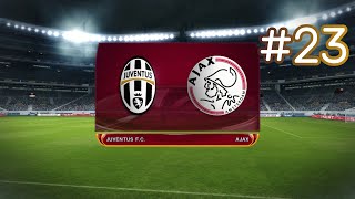 PES2011  JUVENTUS x AJAX EURO LEAGUE  A season with JUVENTUS 23 [upl. by Lamar]