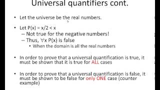 03  Predicates and Quantifiers  الفرضيات والمحددات [upl. by Riatsila]