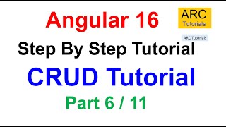 Angular 16 CRUD with Web API Tutorial Part 6  Service Implementation [upl. by Azalea]