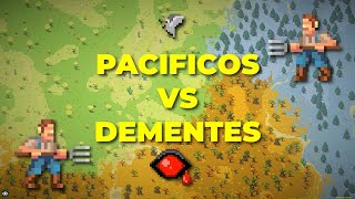 PACIFICOS VS DEMENTES EN LA ERA MODERNA MOD WORLDBOX [upl. by Hirz866]