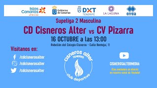 20211016 SUPERLIGA 2 MAS Cisneros Alter Voleibol  CV Pizarra [upl. by Emma317]