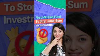 First MidCap Mutual Fund to stop Lump Sum Investments shorts [upl. by Ivor]