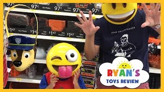 TOY HUNT Ryan ToysReview Shop for Halloween [upl. by Lynnelle848]