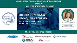 Surgical Options and Neoadjuvant Chemo for Locally Advanced Stage Gastric Cancer Patients Webinar [upl. by Rodolfo]