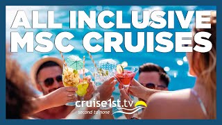 All Inclusive Cruising with MSC  Cruise1st [upl. by Araid]