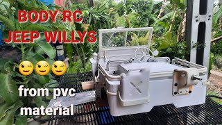 REVIEW HARD BODY RC JEEP WILLYS  SEBELUM DIKIRIM diy jeep [upl. by Massingill305]