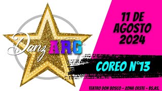 COREOGRAFIA N°13 DANZARG PRODUCCIONES 11 DE AGOSTO TEATRO DON BOSCO MIDANCE [upl. by Atikcir]