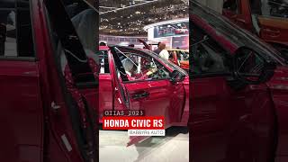 ALL NEW HONDA CIVIC RS 2023 MERAH  GIIAS 2023 [upl. by Yadsnil]