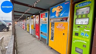 Visiting Worlds Largest Vending Machine Park in Japan  105 Machines [upl. by Giuditta24]