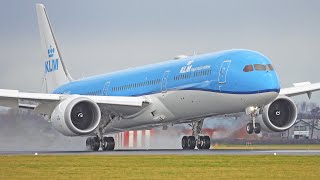 4K  Planespotting at the FAMOUS Polderbaan at Amsterdam Airport [upl. by Ano]