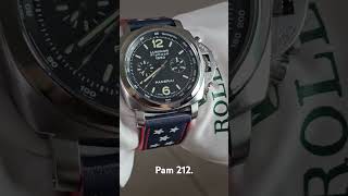 Panerai 212 Flyback with custom USA flag band [upl. by Endor]