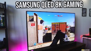 Samsung QLED 8k Gaming The Best Gaming TV [upl. by Angadreme284]