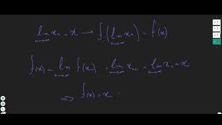 Proof for Banachs Fixed Point Theorem [upl. by Ennahgem]