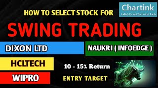 Chartlink Tradingview Guide 🔥Trading View Tutorial 🚀  swing stocks for tomorrow Reversal हो चुका है [upl. by Nylde]