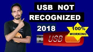 How To Fix USB Ports Not Working or Not Recognized Windows 10 81 8 7 and Vista [upl. by Lerraf242]