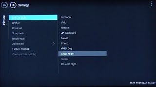 Philips 65PUS7601 Best Picture Settings [upl. by Yup]