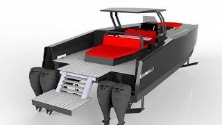 Sunreef Retractable Hydrofoils Luxury Catamaran [upl. by Prebo]