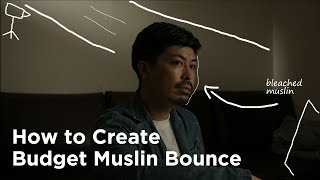 How to Create Budget Muslin Bounce BleachedUnbleached  Cinematic Lighting Tutorial  amaran F21C [upl. by Oisorbma864]