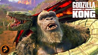 GODZILLA VS KONG  Sequenza di combattimenti tra Titani [upl. by Armalla]