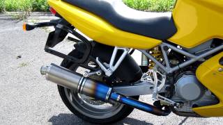 DUCATI ST4 エンジンスタートSOUNDMOV [upl. by Ehttam]