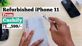 Refurbished iPhone 11 from Cashify 😕  Fair Condition ₹1599 [upl. by Ellehcirt150]