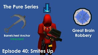 OSRS Pure Series  Episode 40 Smites Up 52 Prayer  Questing [upl. by Mittel49]