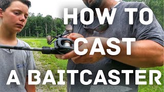 How to Cast a Baitcaster [upl. by Gildas]