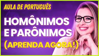 Dicas de Português  00  Parônimos ou Homônimos [upl. by Kirwin316]