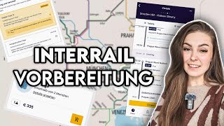 INTERRAIL VORBEREITUNG  Pass Route Packliste uvm [upl. by Ailenroc]