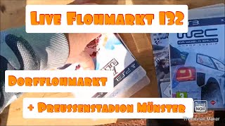 Live Flohmarkt 132 Dorfflohmarkt und Preußenstadion Münster [upl. by Atiuqehs]