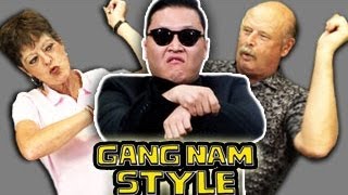 ELDERS REACT TO GANGNAM STYLE [upl. by Amej309]