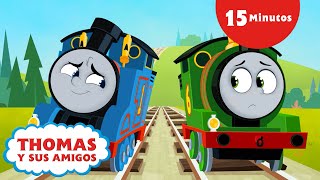 La tripulación del submarino  Trenes A Todo Vapor Thomas y Sus Amigos Mejores momentos [upl. by Warp]