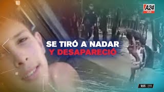 🔴 SAN MARTÍN un adolescente se tiró a nadar y se lo llevó la corriente [upl. by Adrea]