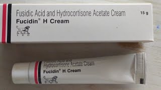 Fucidin H Cream Uses  Fusidic Acid amp Hydrocortisone Acetate Cream [upl. by Ygief]