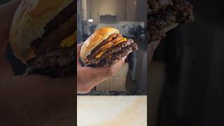 SMESH BORGa or Smash burger Slaps either waycooking recipes foodie burger [upl. by Ahar100]