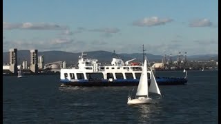 Traversier QuébecLévis No12     Quebec City to Levis ferry crossing 12 [upl. by Anirav119]