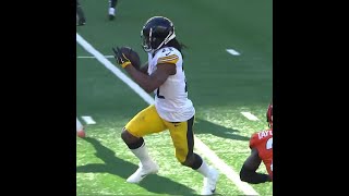 Najee Harris catches for a 10yard Touchdown vs Cincinnati Bengals [upl. by Dodi]