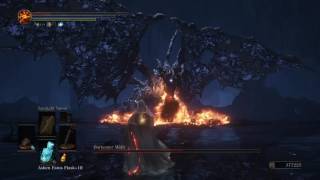 Cheesing Darkeater Midir with Faith Hypermode Dark Souls 3 [upl. by Anauqahc360]