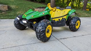 Power Wheels Dune Racer 40v Ryobi Upgrade [upl. by Westberg]