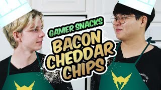 EZ Bacon Cheddar Chips  Gamer Snacks with Agilities and Kariv [upl. by Eikcin784]